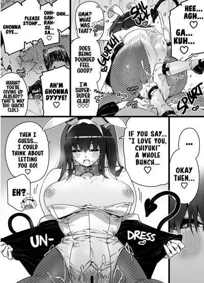 Classmate no Joshi Inma ni Renkyuuchuu no Otomarikai de Osowarechau Danshi no Hanashi | A Story About A Boy Being Assaulted By His Succubus Classmate During A Sleepover Over The Holidays