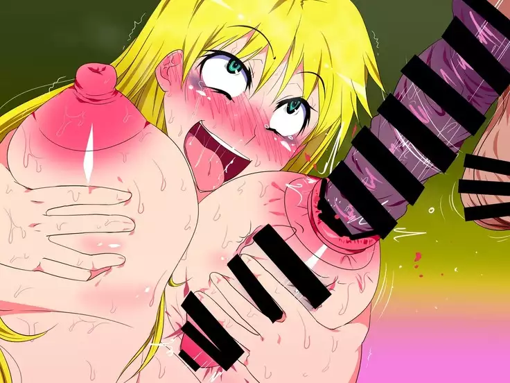 Rachi Shita Kyonyu JK ni 50 Senchimetoru-ho de Tairyo ni Bukkake Chau Ero CG ♪
