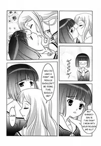 [Umenomi Gahou (FARGE, Umekiti)] Sakurairo no Shita de Kuchizuke o (Maria-sama ga Miteru) [English]