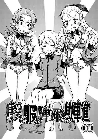 (COMIC1☆10) [Atsuatsu Muchimuchi (Hisakawa Tinn)] Toutotsu ni Fuku ga Hiketobu Senshadou (Girls und Panzer)