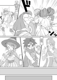 (C76) [Tendou Kikaku (Tendou Kuon)] Onna Senshi Ingoku Hen | Female Warrior in Sexual Hell (Dragon Quest III) [English] =Thetsuuyaku=