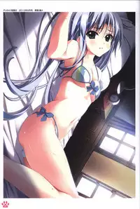 Himawari no Kyoukai to Nagai Natsuyasumi official artbook