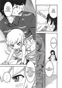 (C84) [Tengudou (Tengudake)] Shujuu no Kankei! - The Relation of Master to Servant (Bakemonogatari) [English] [AJS] [Decensored]