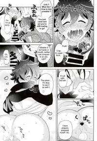 (Shota Scratch SP5) [Botamochi no Utage (Nayuzaki Natsumi)] Kyousei Hatsujou Joutai | Forced Sexual Excitement Condition (Kekkai Sensen) [English]