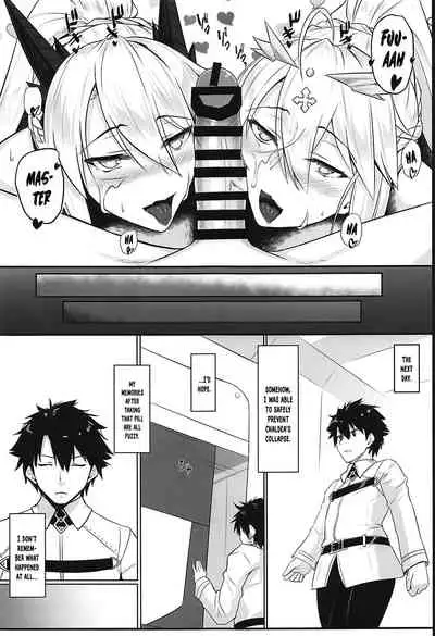 (C99) [Kuroshiro Desire (Akitsuki Karasu)] ue ue shita shita chichi ue chichi ue (Fate/Grand Order) [English] [xinsu]