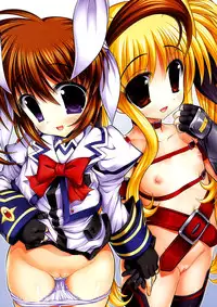(C75) [STUDIO HUAN (Raidon)] Nanofei. + Nanofei. A's ALL Full Color Soushuuhen Platinum (Mahou Shoujo Lyrical Nanoha) [English]