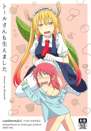 [Usabarashi (Usako)] Kobayashi-san to Tohru-san Kobayashi-san-chi no Maid Dragon Sairokushuu | 小林與托爾 小林家的龍女僕再録集 (Kobayashi-san-chi no Maid Dragon) [Chinese] [EZR個人漢化]