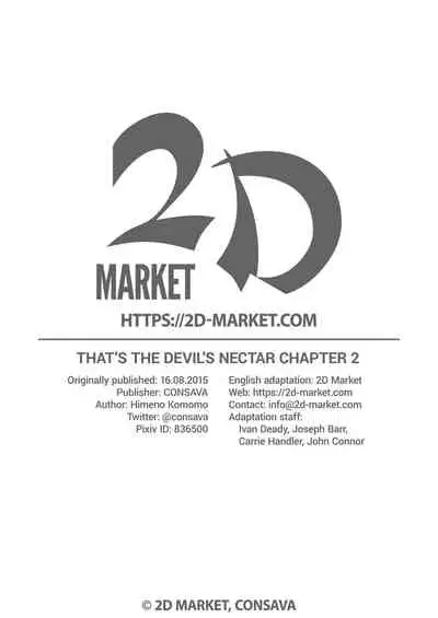 [Consava (Himeno Komomo)] Sore wa Zankoku na Akuma no Mitsu (2) | That’s the Devil’s Nectar Chapter 2 [English] {2d-market.com} [Decensored] [Digital]