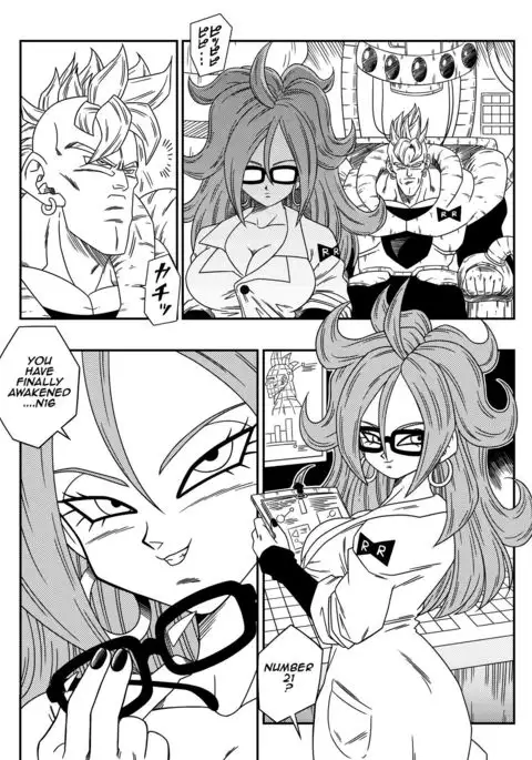 Kyonyuu Android Sekai Seiha o Netsubou!! Android 21 Shutsugen!! | Busty Android Wants to Dominate the World!
