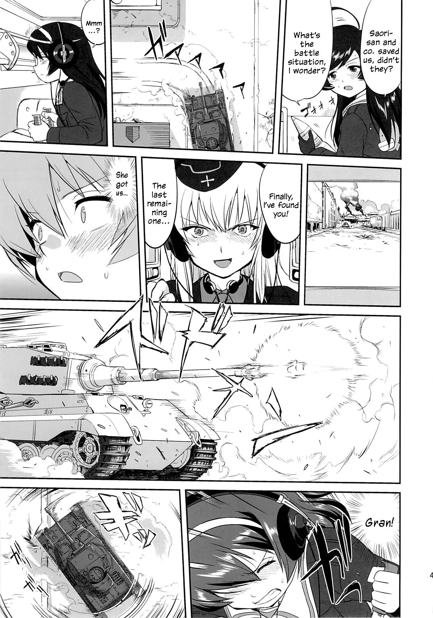 Yukiyukite Senshadou Kuromorimine no Tatakai