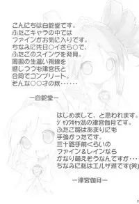 (Puniket 12) [Junk Castle (Shirohebidou)] Futa GO! (Fushigiboshi no Futagohime)