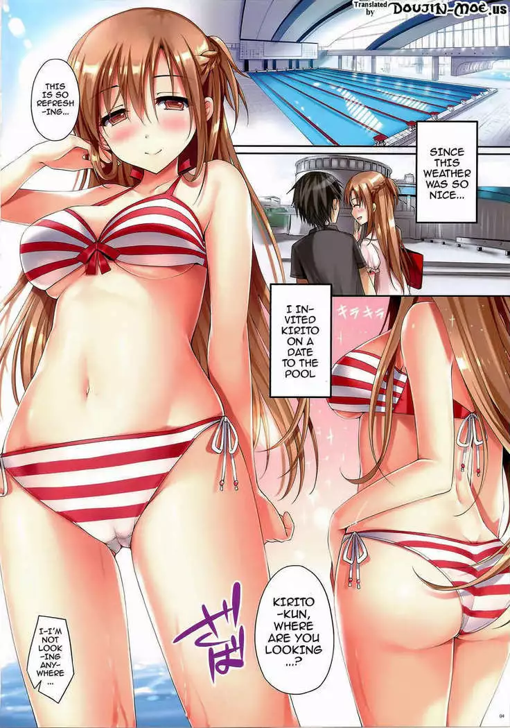 Cumming Inside Asuna 100% Raw