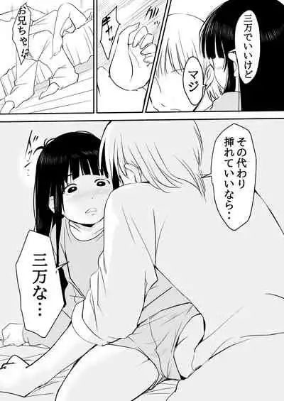 3万円でやらせてくれる妹ちゃんのお話