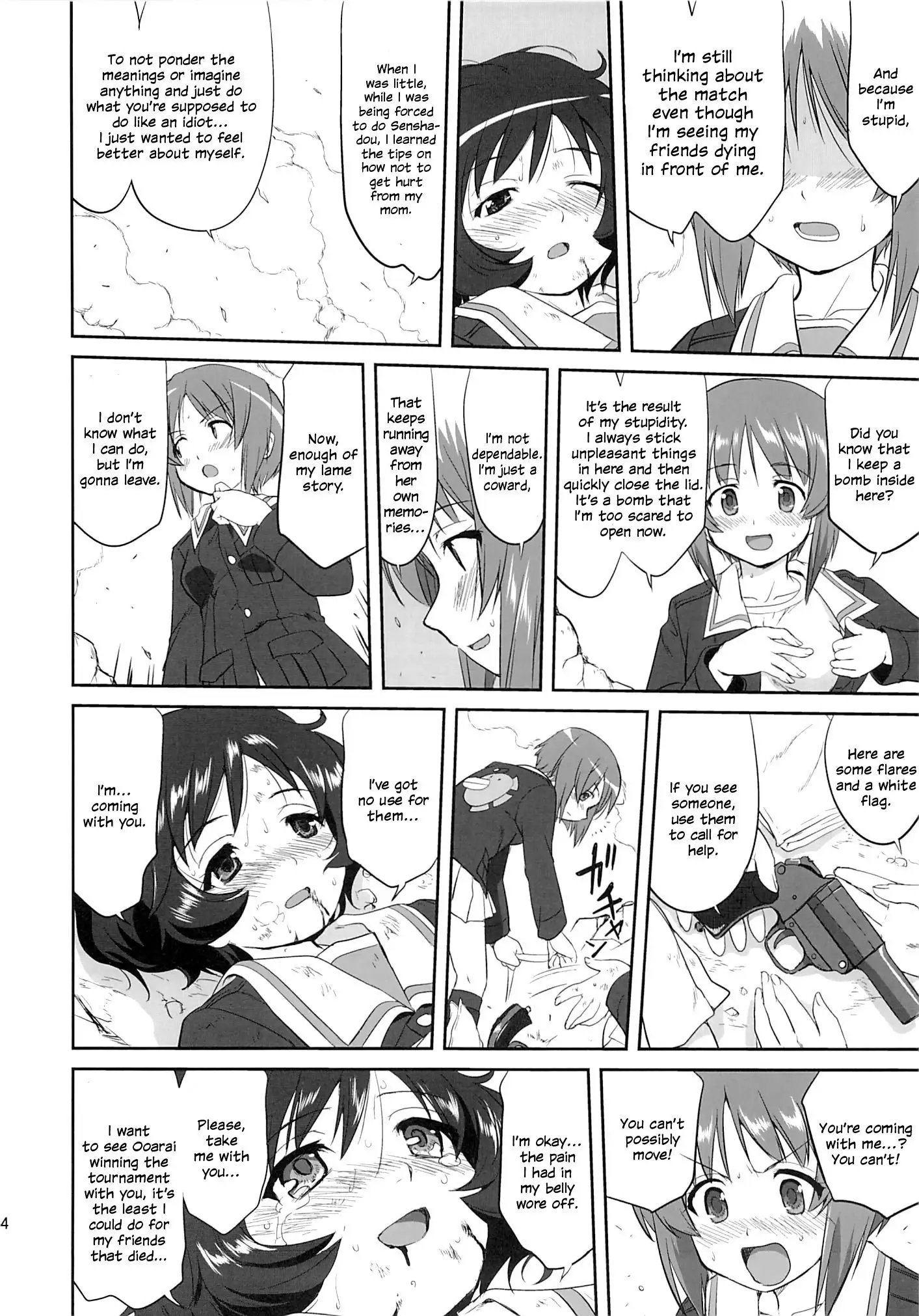 Yukiyukite Senshadou Kuromorimine no Tatakai