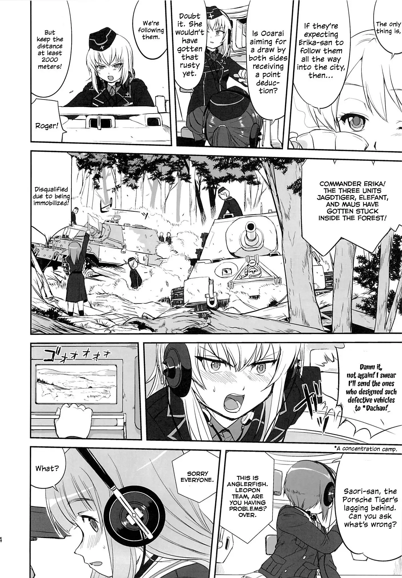 Yukiyukite Senshadou Kuromorimine no Tatakai