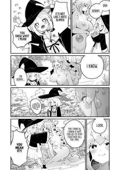 Kairoudouketsu no Chigiri Slime Musume to Ichaicha Nurunuru Yuri Ecchi shite Slime-ka suru Loli Mahoutsukai