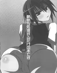 (COMIC1☆4) [Aa Aishiteru (BUSHI)] Asa to Neoki to Seiri Genshou ~Akira to Shouko no Asadachi Shori Bon~ (Baka to Test to Shoukanjuu) [2nd Edition 2010-05]