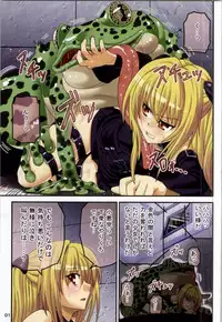 (C83) [Onna Kishi no Shiro (Chiba Tetsutarou)] Kowaku no Trouble ~Shikyuu Sanran Yami + Konchuu Kan Kotegawa~ (To LOVE-Ru)