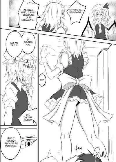 Koumakan de Daiji na Tokoro o Kerareru Hon | A book about getting kicked in important parts at the Scarlet Devil Mansion