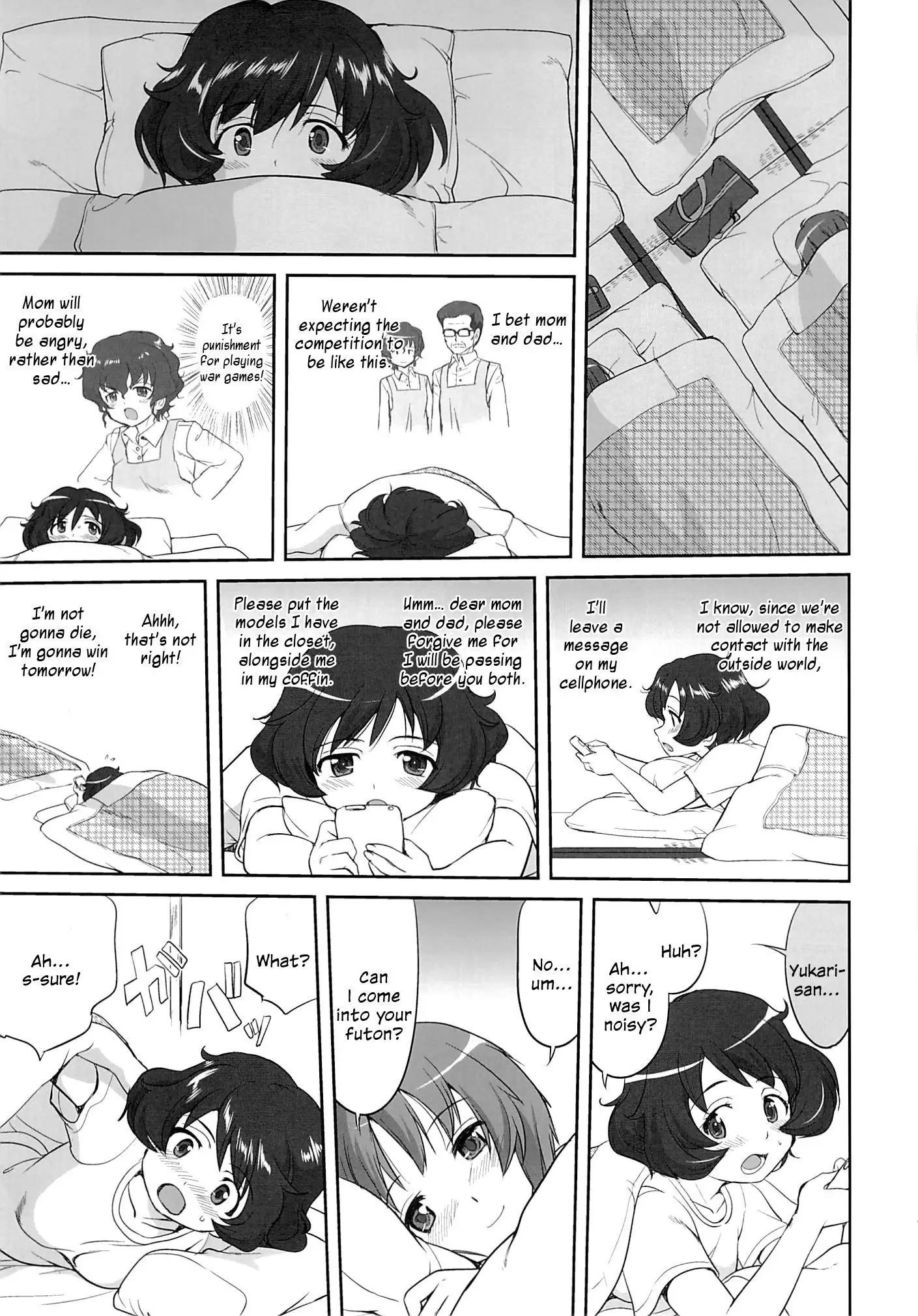 Yukiyukite Senshadou Kuromorimine no Tatakai