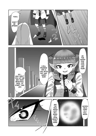 Shota Kyuuketsuki to Ikenie no Futanari Ookamihime | Vampire Shota and Sacrificial Futanari She-Werewolf