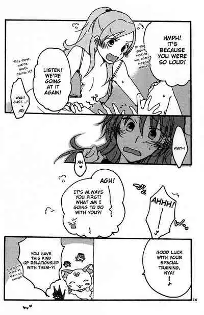 [Niratama (Sekihara Umina)] Kenkappuru no Nichijou | Everyday Life of a Bickering Couple (Suite PreCure) [English]