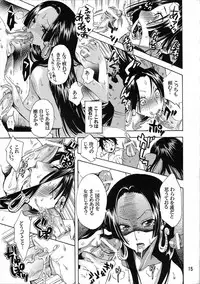 [Kurione-sha (YU-RI)] Yokujou Rensa ~Hebihime ver.~ (One Piece)