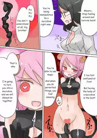 [Murasaki Nyanko Bar (Vae)] Otouto Succubus-ka! Inma no Kyoudai Nyotaika Sakusen 1-2 [English]