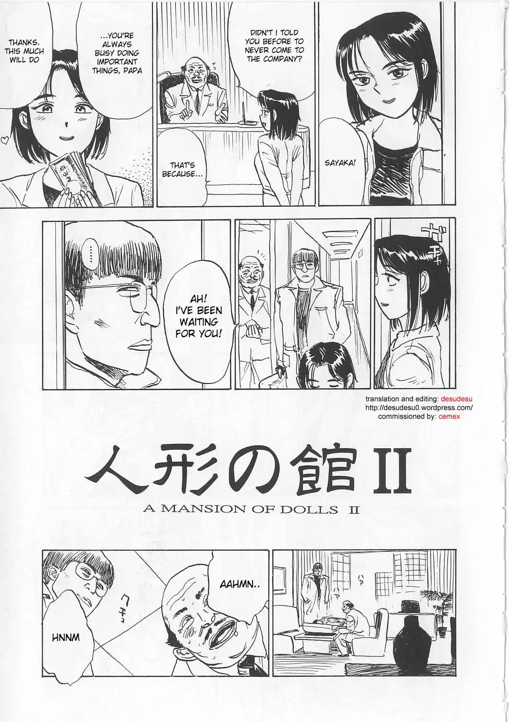 Ningyou no Yakata | The Doll House