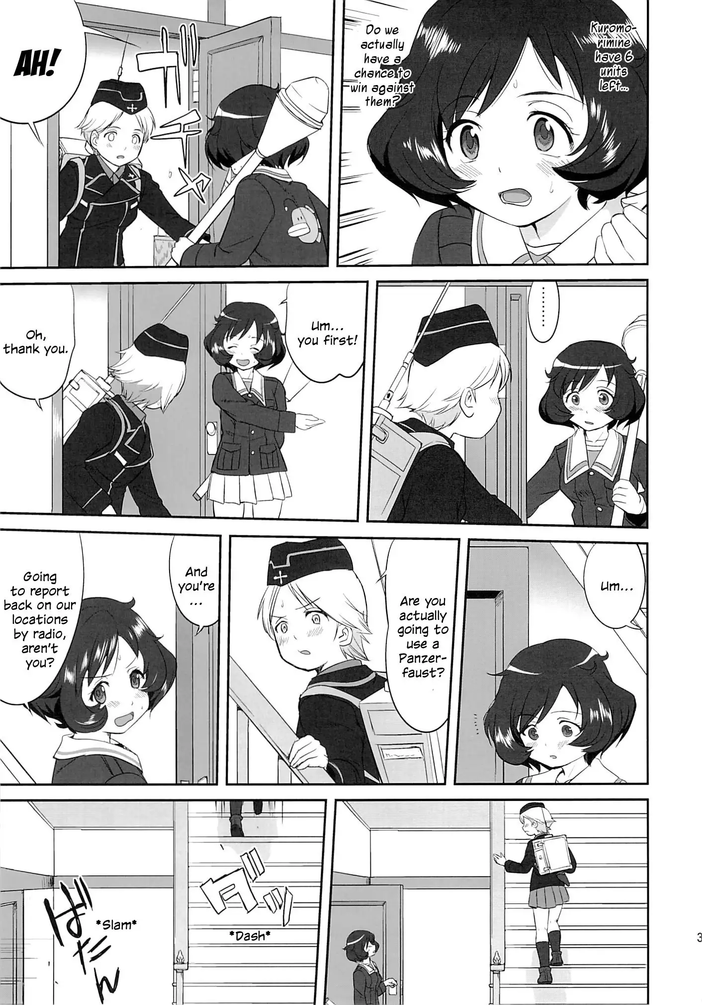 Yukiyukite Senshadou Kuromorimine no Tatakai
