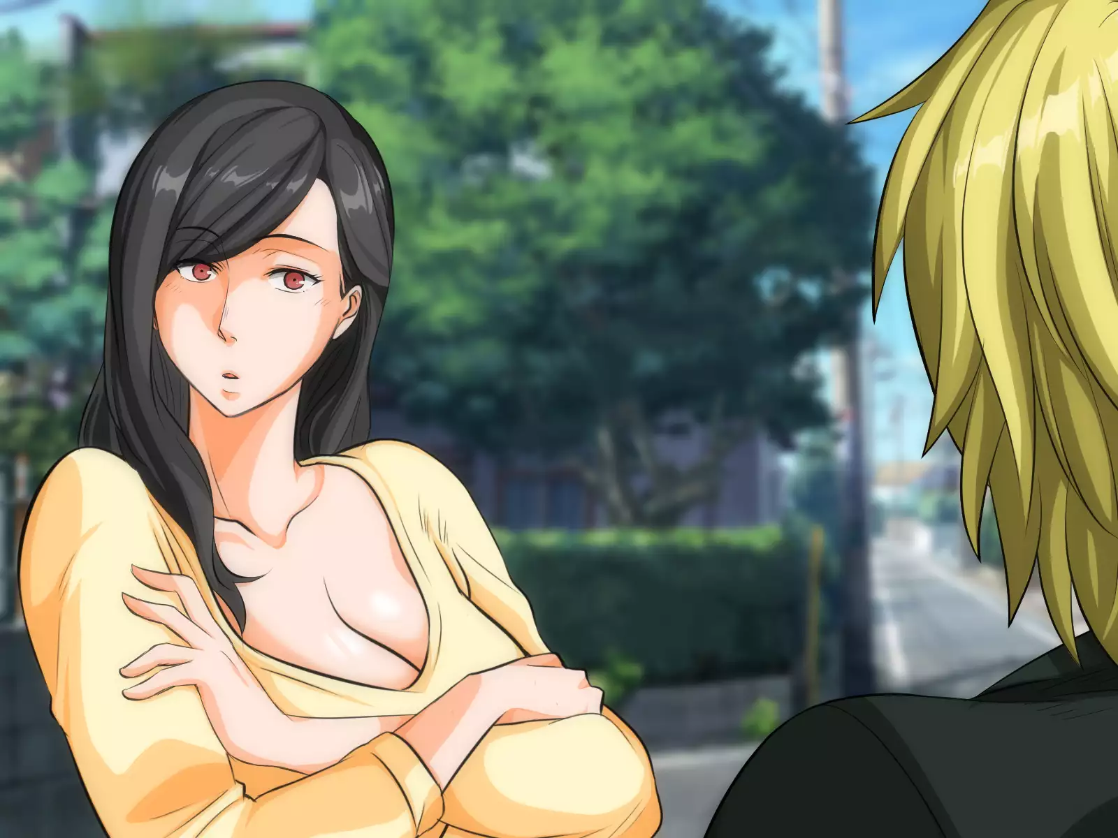 Furyou Girai na Hazu no Hitozuma ga Gal-O ni Otosarete Furin Shi, Otto ni Bareru made no Ichibu Shijuu