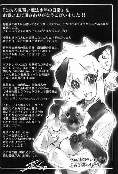 Toaru Minarai Mahou Shounen no Nichijou - AL's Daily Life The Apprentice Magic Boy