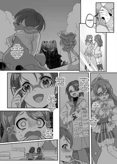 Henshin Heroine Team no Zunouha de Majime de Hinnyuu no Blue | The Smart, Diligent and Flat-Chested Blue from the Team of Morphing Heroines