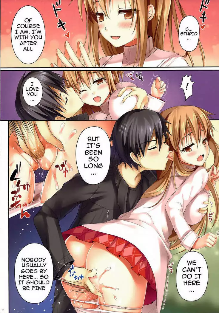 Cumming Inside Asuna 100% Raw