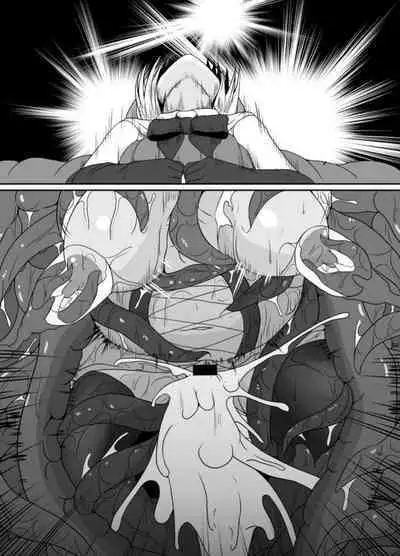 Mesugaki Mahou Shoujo wa Daikkirai na Zako Youma ni Karada o Torikomareta node Kankaku Shadan no Mahou o Tsukatte Asa made Taeru | 臭丫頭魔法少女因為半個身子被最討厭的妖魔吞沒 於是用了感覺阻斷魔法來忍耐