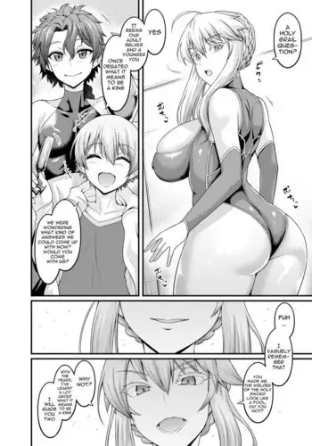 Artoria, Seihai Mondou Futatabi | Questioning Artoria Again About The Holy Grail