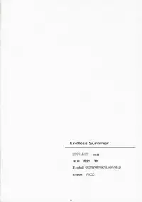 (SC35) [Kansai Orange (Arai Kei)] Endless Summer Chapter-2 (D.C.S.S ~Da Capo Second Season~)