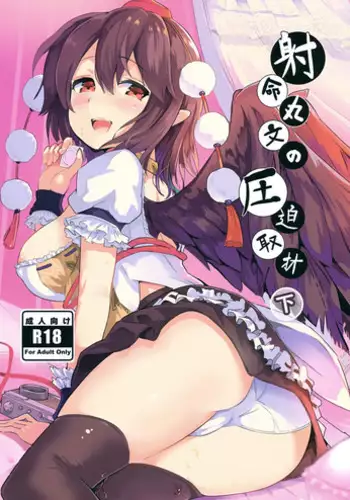 (C93) [Honoji (Puuakachan)] Shameimaru Aya no Appaku Shuzai Jou (Touhou Project) [Chinese] [胸垫汉化组]