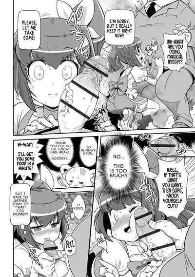 [Satsuki Itsuka] Harapeko Mahou Shoujo | Hungry Magical Girl (Bitch Girls) [English] [MegaFagget]