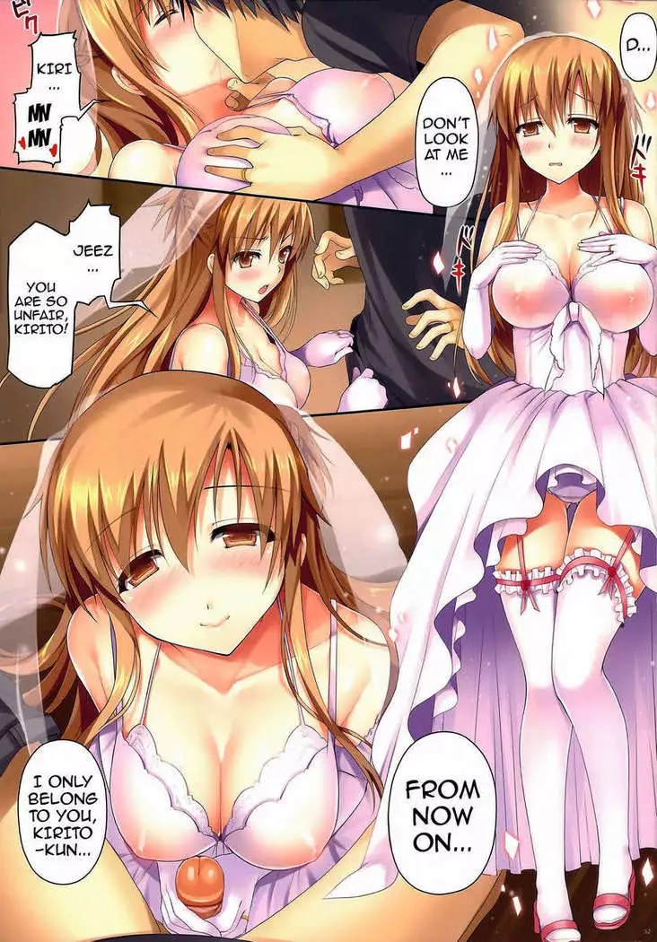 Cumming Inside Asuna 100% Raw