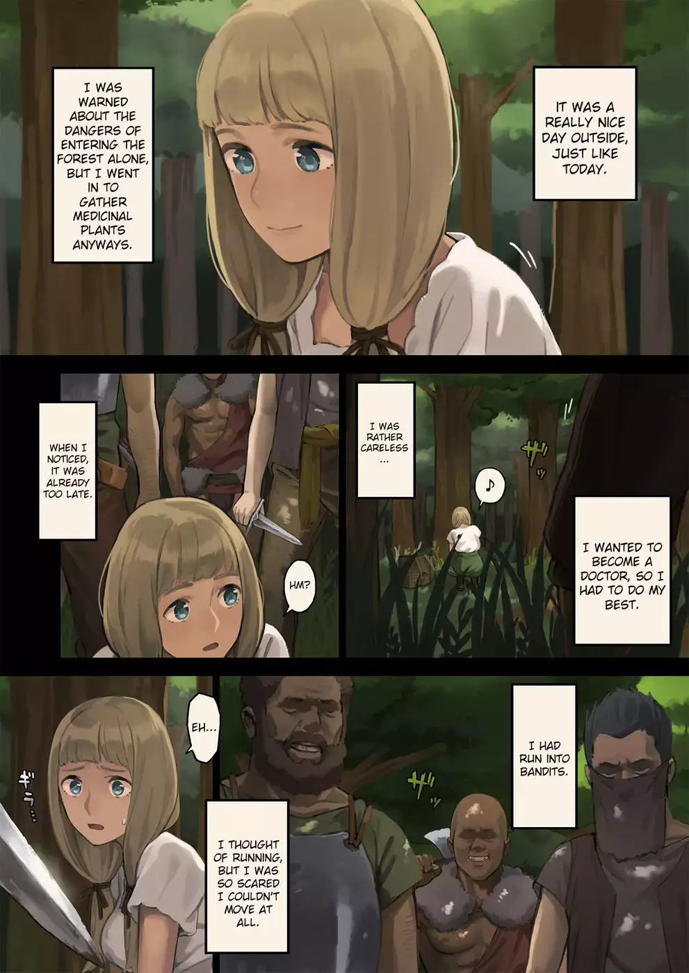 Mori de Deatta Touzoku ni Tsukamatte Shimatta Watashi wa... | I Ran into Bandits in the Forest and Was Captured...