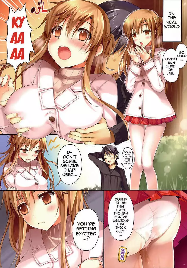 Cumming Inside Asuna 100% Raw