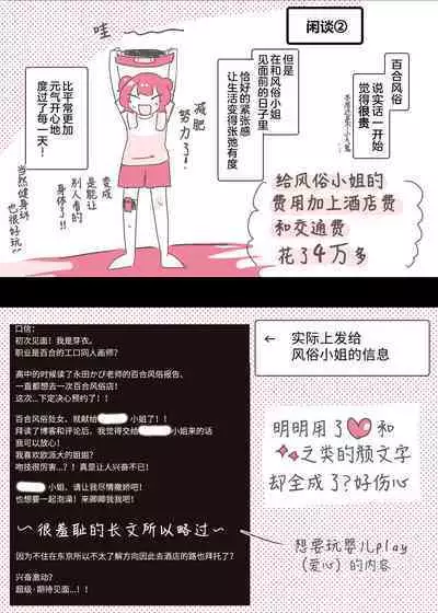 Psycho Les Senpai ga 1000-bon Ureta Kinen ni Les Fuuzoku ni Itte Kimashita Repo | 变态百合前辈售出1000份纪念百合风俗之行报告