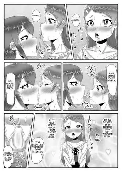 [Nitiniti Sowa (Apacchi)] Batsu Game de Josou Sanpo Saserareteitara Ikemen Futanari Musume ni Tasukeraremashita [English]