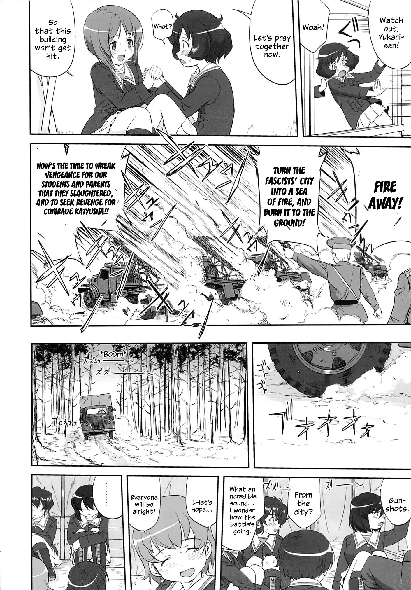 Yukiyukite Senshadou Kuromorimine no Tatakai