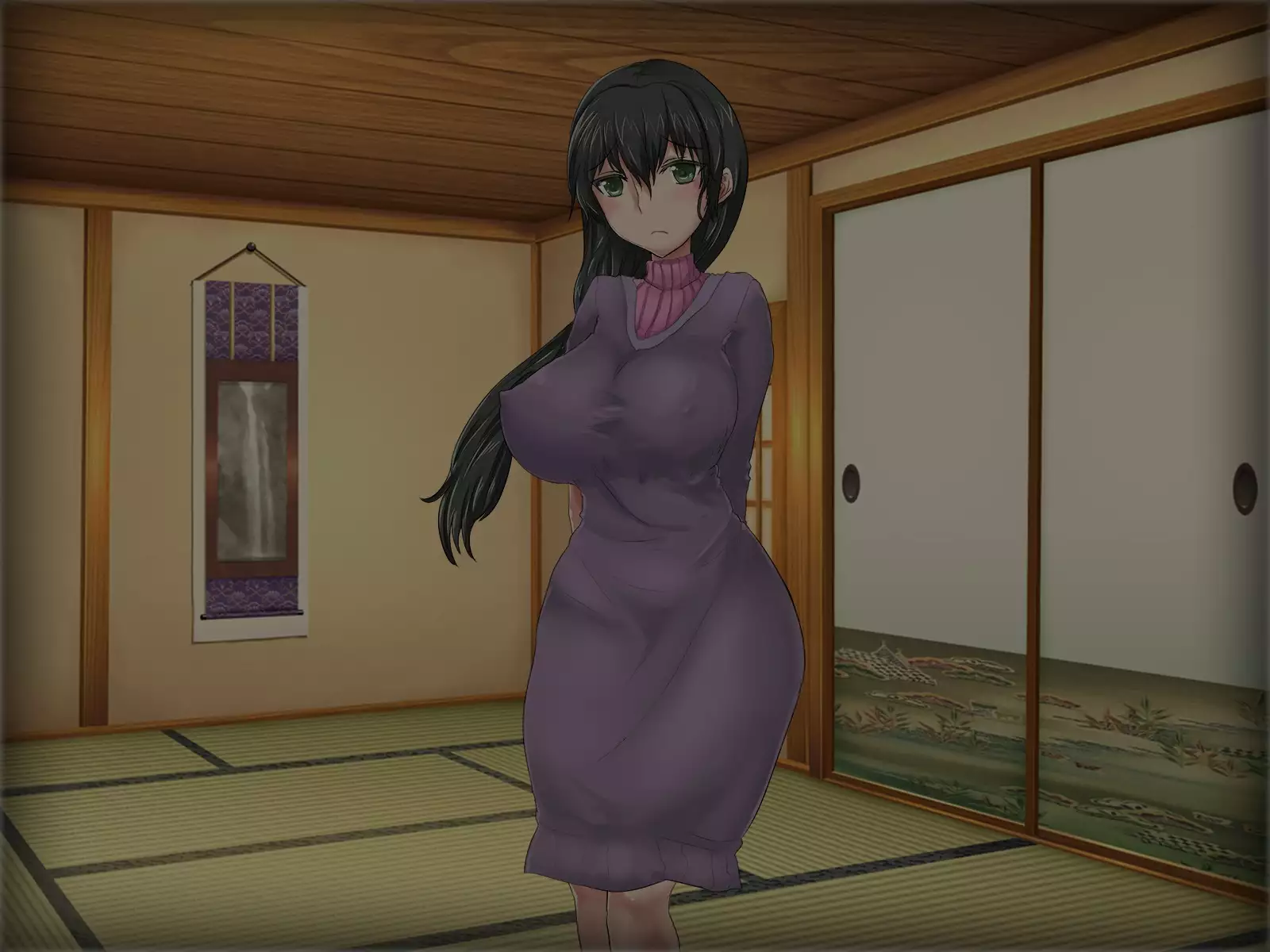 Futanari Jinja no Kyokon Miko Sama