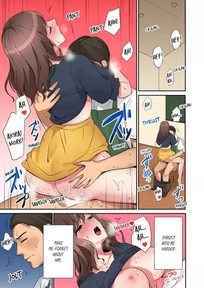 [Nanashiki Fuka] "Okusan, Zenbu Haitte masu yo" Baito no Otokonoko ni Netorarete masu 1-3 | “Miss, It’s All the Way In.” I’m Being NTR’d by a Part-Timer 1-3 [English]