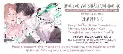 [Mochizuki Uta] Amai Koe wa Saidai Volume de | With a Sweet Voice, in the Loudest Volume 1-5.5 [English]