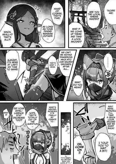 [Ochichio (osisio)] Hyakudaku no Tou -Ichi- Kunoichi vs Slime Hen | Tower of a Hundred Imourities Part One: A Kunoichi's battle against Slimes [English] [Kusanu]