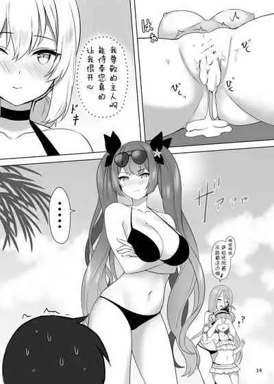 [Megami complex (Kätzchen)] Hokorashiki Goshujin-sama e no Maid Houshi (Azur Lane) [Chinese] [猫在汉化] [Decensored] [Digital]